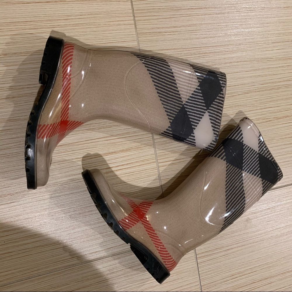 Burberry Rain Boots - Picture 2 of 7